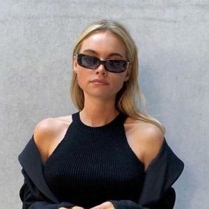 SHEVOKE NORM BLACK SUNGLASSES